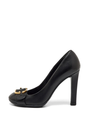 Gucci Pre-Owned GG buckle pumps - Black