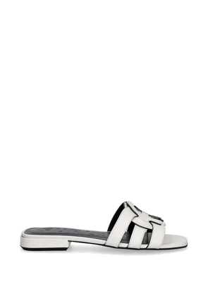 Furla Summer cut-out sandals - White