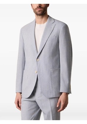 Brooks Brothers seersucker single-breasted blazer - Blue