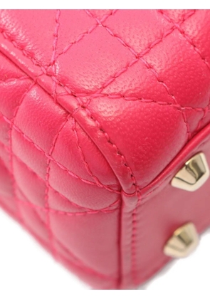 Christian Dior Pre-Owned 2010s mini Lady Dior tote bag - Pink