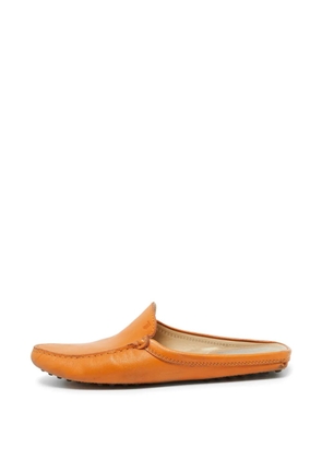 Tod's Vintage leather mules - Orange