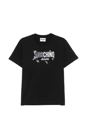 MOSCHINO JEANS logo-detail T-shirt - Black