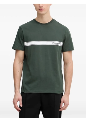 Karl Lagerfeld logo-print T-shirt - Green