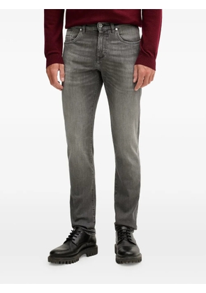 Karl Lagerfeld KL-Jordan faded logo-patch jeans - Grey