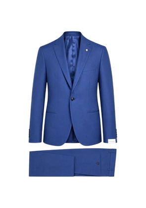LUIGI BIANCHI MANTOVA single-breasted notch-lapel suit - Blue