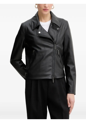 Armani Exchange collar zip jacket - Black