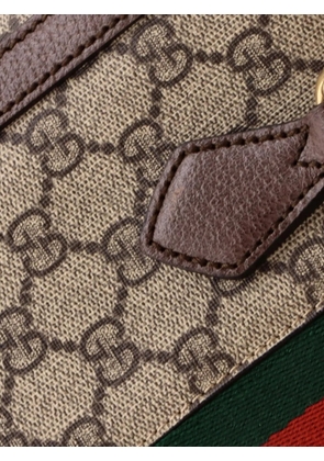 Gucci Pre-Owned Ophidia Top Handle GG Coated Canvas Small tote bag - Brown