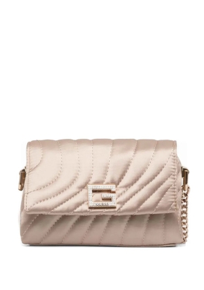 GUESS USA quilted crossbody bag - Neutrals