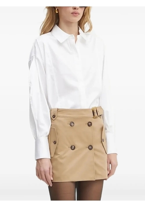 GUESS USA balloon-sleeve shirt - Neutrals