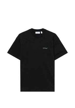 Off-White Arrow Leaves logo T-shirt - Black