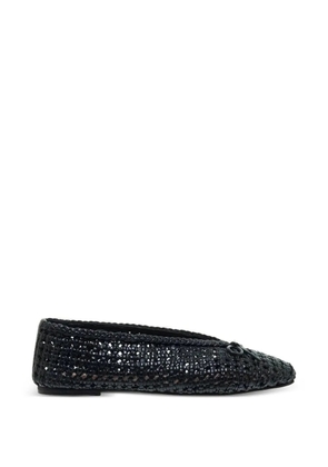 INUOVO bow-detail ballet flats - Black