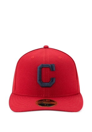 NEW ERA CAP 59FIFTY Cleveland Indians Low Profile Authentic Fitted cap - Red