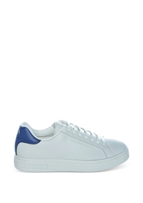 Armani Exchange leather sneakers - White