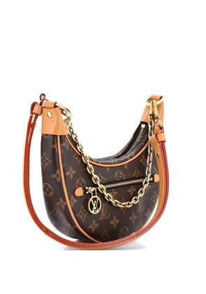 Louis Vuitton Pre-Owned Loop Handbag Monogram Canvas hobo bag - Brown