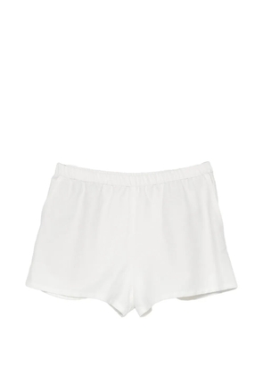 Enza Costa twill shorts - White