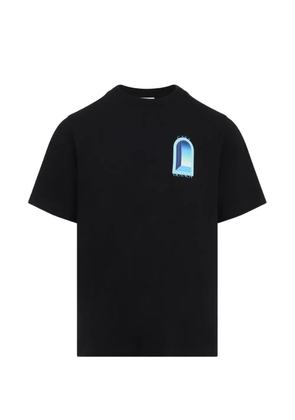 Casablanca L'Arche gradient-print T-shirt - Black