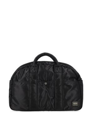 Porter-Yoshida & Co. Tanker logo-patch holdall - Black