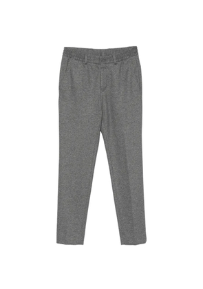 Karl Lagerfeld elasticated-waistband tailored trousers - Grey