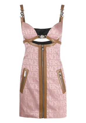 Versace Versace Allover minidress - Pink