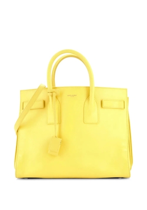 Saint Laurent Pre-Owned Sac de Jour NM Bag Leather Small tote bag - Yellow