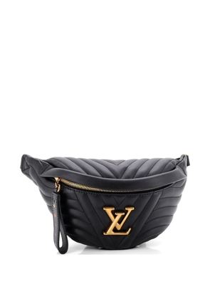 Louis Vuitton Pre-Owned New Wave Bumbag Quilted Leather belt bag - Black