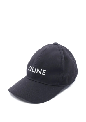 Celine Pre-Owned 2010s logo-embroidered baseball cap - Black