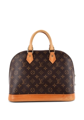 Louis Vuitton Pre-Owned Alma Handbag Monogram Canvas PM satchel - Brown