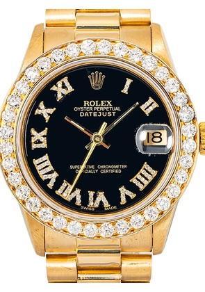 Rolex Datejust diamond 31mm watch - Black