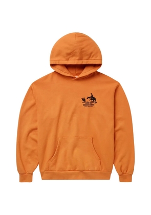 One Of These Days Round Up graphic-print hoodie - Orange