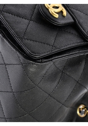 CHANEL Pre-Owned 25 Quilted Caviar Mini hobo bag - Black