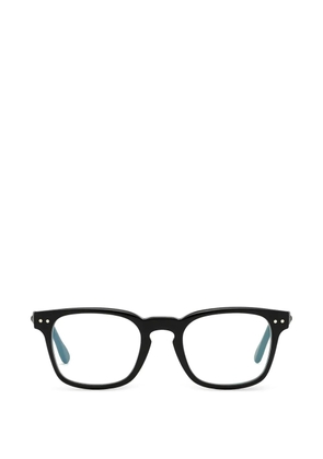 Fred square-frame glasses - Black