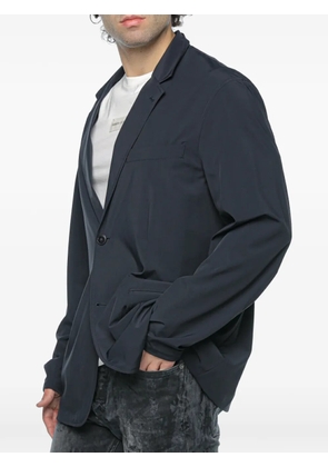 Armani Exchange single-breasted notched-lapel blazer - Black
