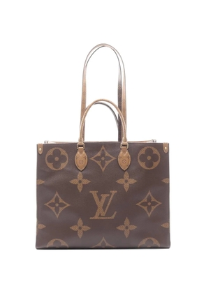 Louis Vuitton Pre-Owned 2020 GM On The Go Monogram canvas tote bag - Brown