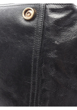 Saint Laurent Pre-Owned 2000s Downtown leather tote bag - Black