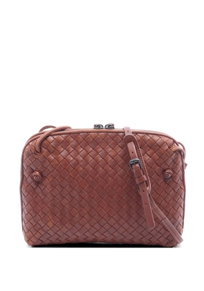 Bottega Veneta Pre-Owned 2000s Intrecciato shoulder bag - Brown