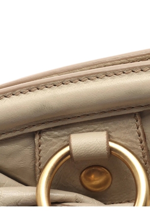 Miu Miu Pre-Owned 2000s leather handbag - Neutrals