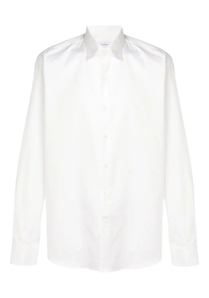 Ferragamo logo print shirt - White