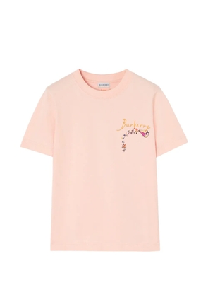 Burberry Brave Little Tree cotton T-shirt - Pink