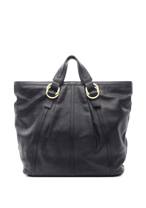 Bvlgari Pre-Owned 2010s Doppio Tondo tote bag - Black