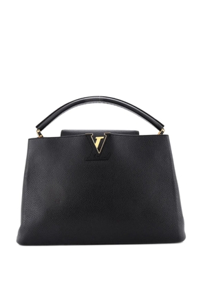 Louis Vuitton Pre-Owned Capucines Bag Leather GM satchel - Black