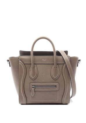 Celine Pre-Owned 00s Nano Luggage tote bag - Neutrals