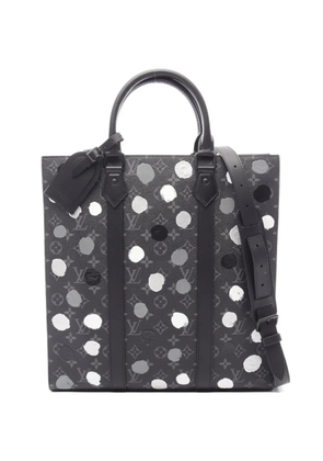 Louis Vuitton Pre-Owned LOUIS VUITTON × yayoi kusama Sac Plat Monogram Eclipse 2WAY Handbag tote bag - Black
