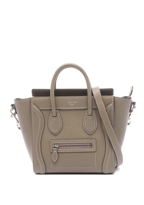 Celine Pre-Owned 2010s Luggage Nano handbag - Grey