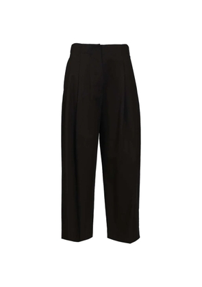 Al Duca D’Aosta 1902 pleated wide-leg trousers - Black