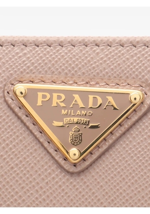 Prada Pre-Owned Saffiano Triang bi-fold wallet - Pink