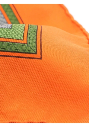Hermès Pre-Owned 2010s Cuirs du Désert scarf - Orange