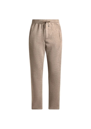 ETRO Arnica-motif jacquard track pants - Brown