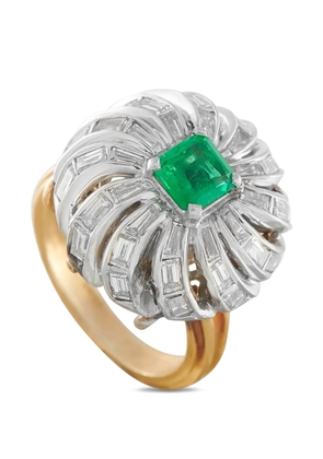 LB Exclusive emerald and diamond ring - Gold