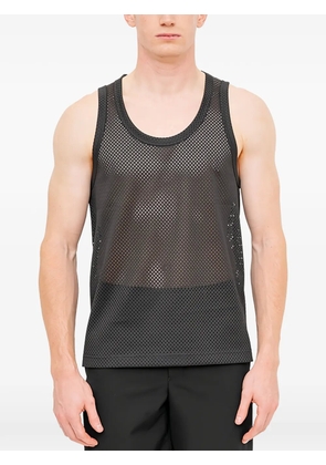 Comme des Garçons Homme Plus mesh tank top - Black