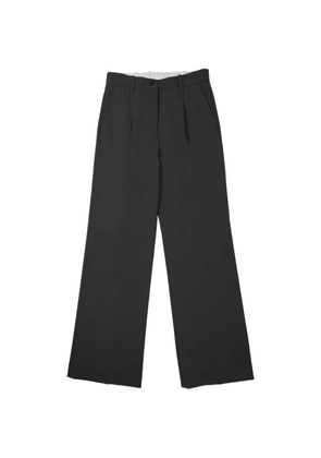 Nine In The Morning pleated straight-leg trousers - Black